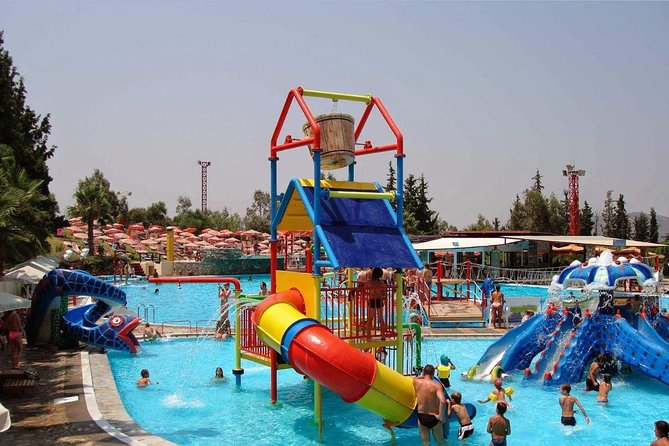 Limnoupolis Water Admission Ticket - Comfort perks that make a difference: loungers and parking