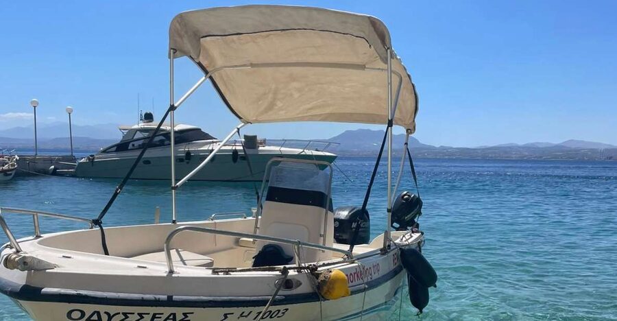 Lygaria: Private Motorboat Cruise with Snorkeling & Swimming - Agia Pelagia Bay: Swim and Snorkel Time at the Right Kind of Spot