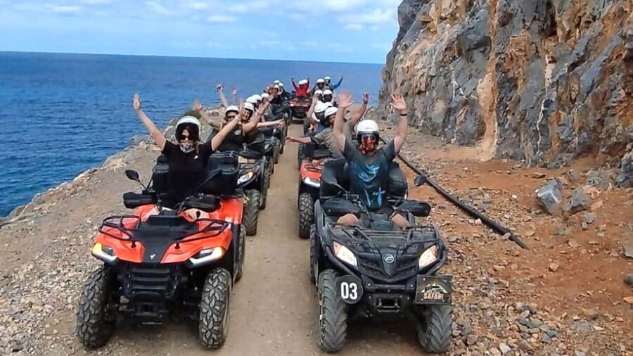 Malia: Off-Road Quad Safari Tour with Lunch and Transfers - Vrachasi Village Stop: Photo Stop, Coffee, and a Human-Scale Break