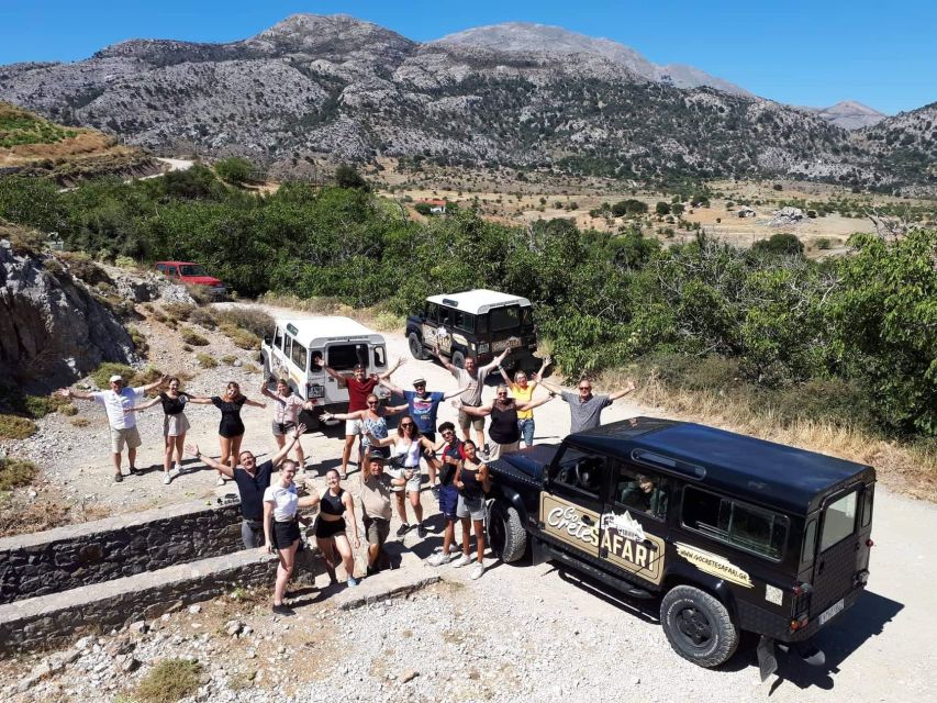 Matala Agiofarago Gorge Guided Jeep Safari Tour - Sivas brunch: a rest stop that keeps you on schedule