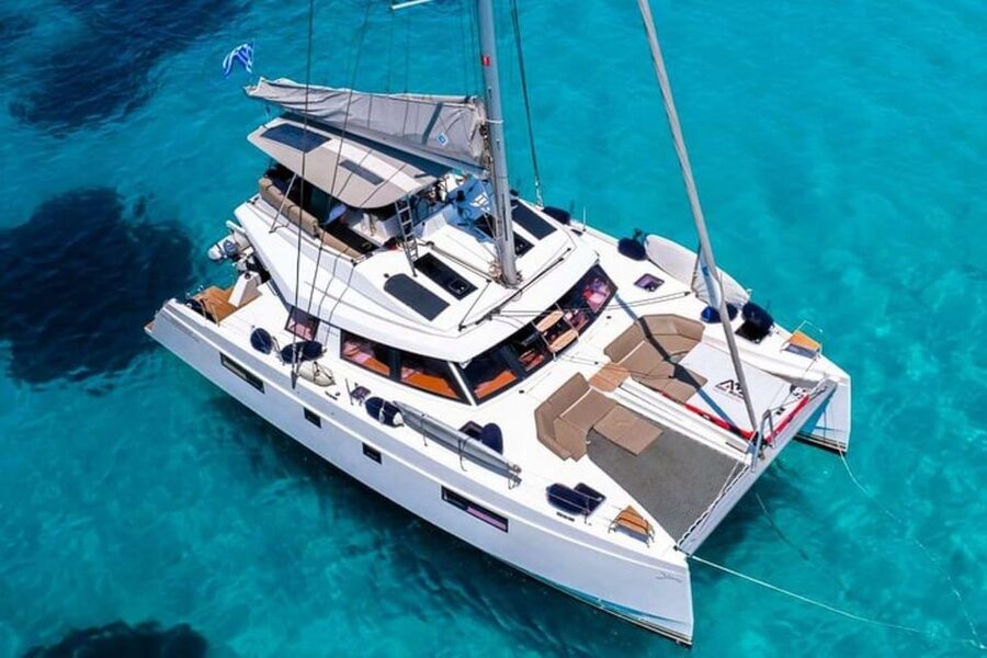 Morning/Afternoon cruise from Panormo port to Bali bay - Snorkelling, SUP, and the inflatable flamingo: how to make the most of your sea time