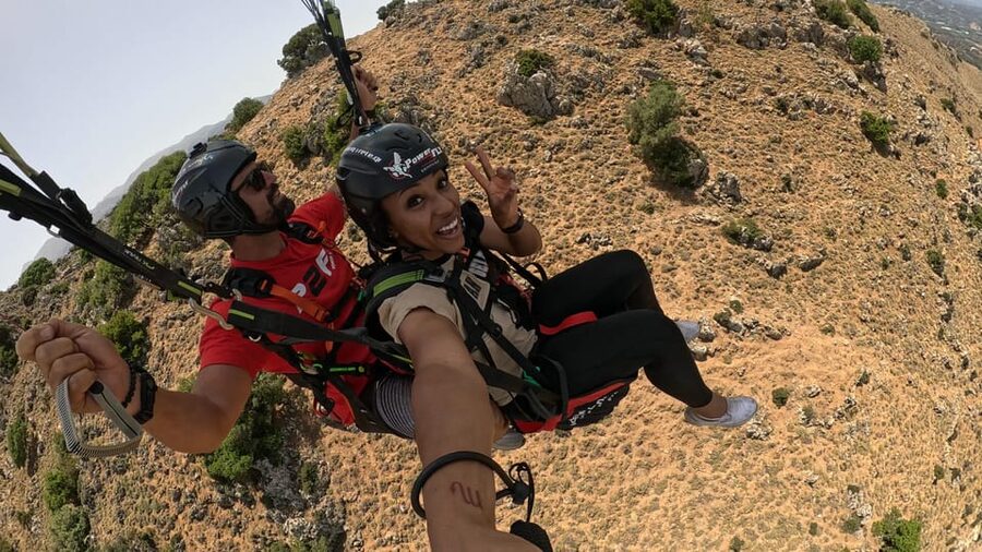 Paragliding in Chania - Views packed into a short ride: how to set expectations for 20 minutes