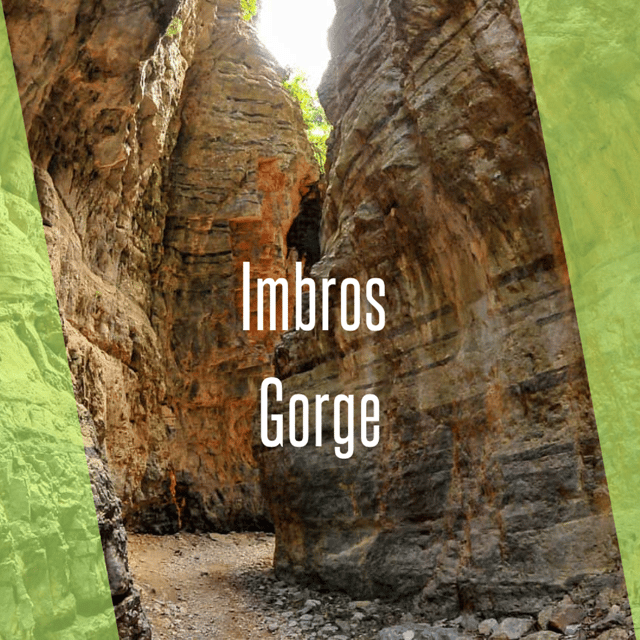 Platanias : Imbros Gorge Superb Hiking Tour - Key points to know before you go