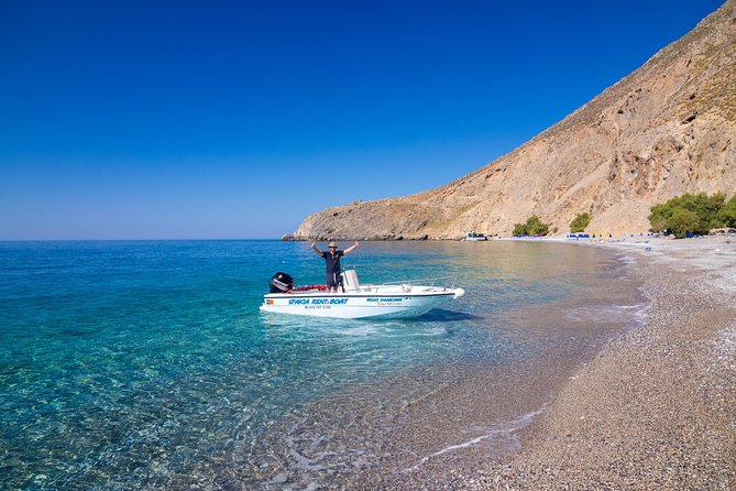 RENT A BOAT 5,5m - 30hp LICENSE FREE Chora Sfakion, Sfakia - Weather, timing, and the one thing that can change your day