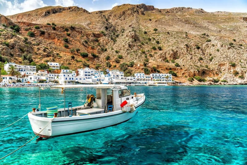 Rethymno: Glyka Nera, Loutro, & Sfakia Day Trip - Glyka Nera Sweet Water Beach: Spring Water, 2 Hours to Swim