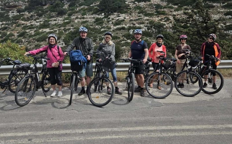 Rethymno: Guided e-Bike Tour on Mili Gorge and soft drinks - Key things to know