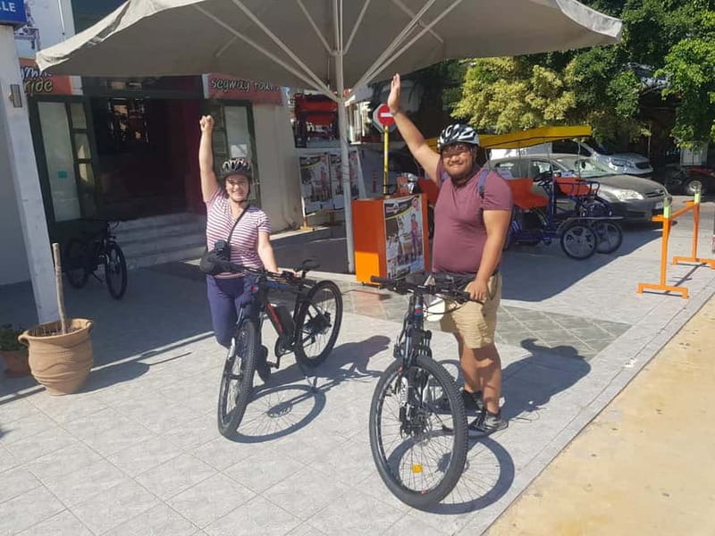 Rethymno: Guided e-Bike Tour on Mili Gorge and soft drinks - Meeting spot, e-bike setup, and how the ride flows