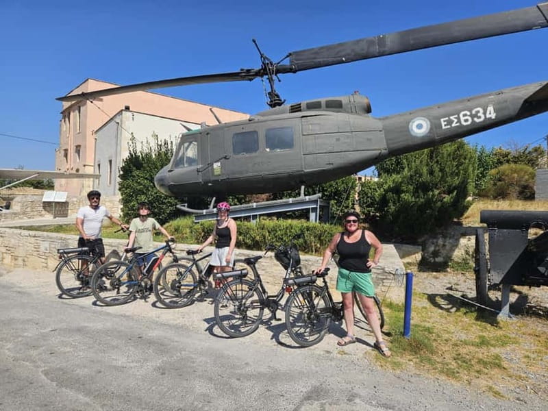 Rethymno: Guided e-Bike Tour on Mili Gorge and soft drinks - The Military Museum pass: history without turning the day heavy