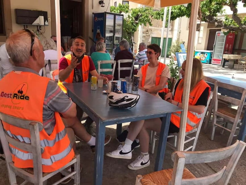 Rethymno: Guided e-Bike Tour on Mili Gorge and soft drinks - Guides Yiannis and Konstantinos: what the small group really buys you