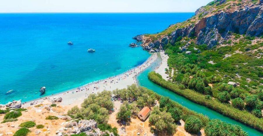 Rethymno: Preveli Beach Damnoni Beach Kourtaliotiko Day Trip - Kourtaliotiko Gorge Viewpoints: Waterfalls, Springs, and Lots of Steps