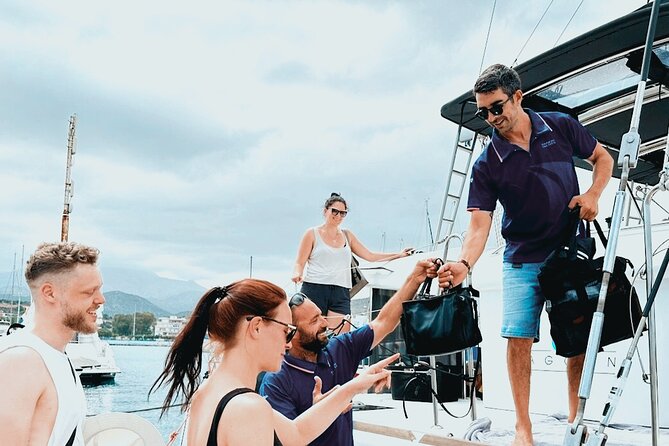 Rethymno: Private Catamaran Cruise with Lunch and Drinks - Sailing out of Rethymno, in your own time and on your own boat