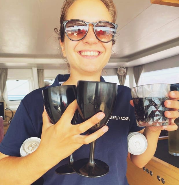 Rethymno: Sunset Catamaran Cruise - Sushi & Open Bar - Getting comfortable: where to sit, what to bring, and how to stay sane