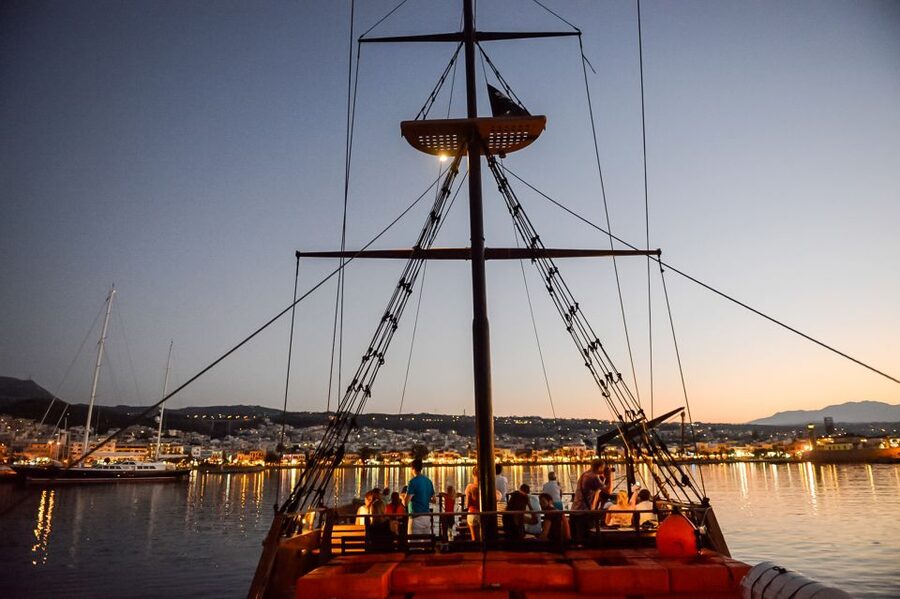 Rethymno: Sunset Cruise on a Wooden Pirate Boat - Language, Crew Vibe, and Why This Feels Like an Evening, Not a Lecture