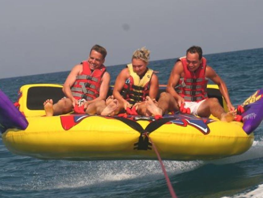 Rethymno Town: Sea Watersports Activities on the Beach - Choosing Your Splash: Slides, Banana, Crazy Sofa, Water-Ski
