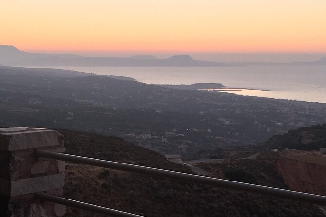 Rethymnon 4x4 Sunset Safari Tour - Viewpoint photos in the final light: how to get your timing right