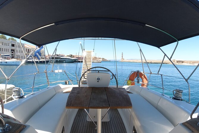 Sailing Cruises Chania - On-Deck Time: Snacks, Lunch, Open Bar, and Snorkeling Gear