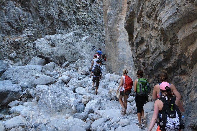 Samaria Gorge Hike - 16 km of Samaria Gorge with Kostas and a real map