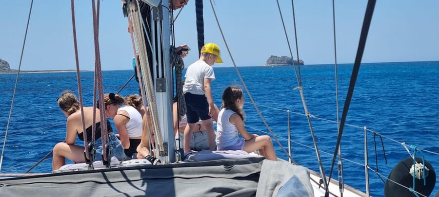 Shared Balos and Gramvousa Sailing Trip with Meal and Drinks - Key highlights at a glance