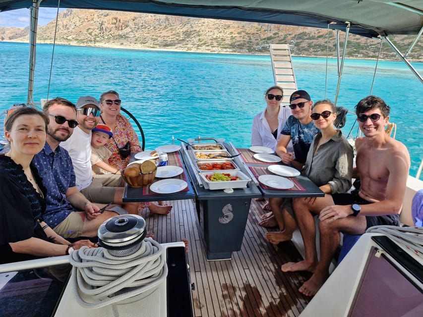 Shared Balos and Gramvousa Sailing Trip with Meal and Drinks - How the boat comfort helps on a long sea day