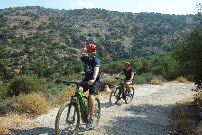 Small Villages and Cretan Nature. E-Bike tour - Electric assist plus real terrain: how hard is it?