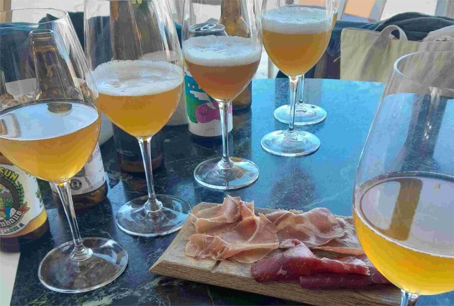 Sunset Craft Beer Foodie Tour - Chania Old Port - Pairing Cretan food with six Greek craft beers